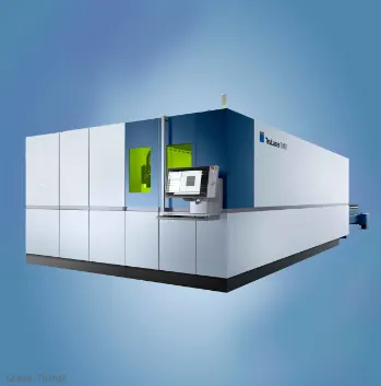 Laserschneidmaschine für präzisen Zuschnitt von Blechteilen bei Ernst Meck